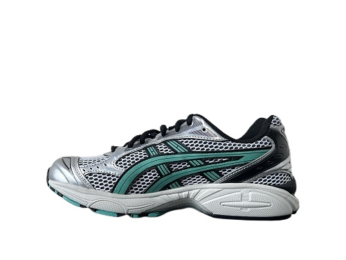 ASICS GEL-KAYANO 14 1203A740-100 Silver Blue Green - Image 2