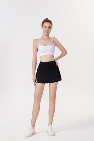 Women's High Waist Athletic Skort 1