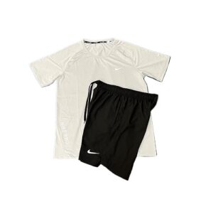 ✅Best Seller 2026 Summer Men Women Matching Set T-Shirt and Shorts Tracksuit 1 - Gray White, m
