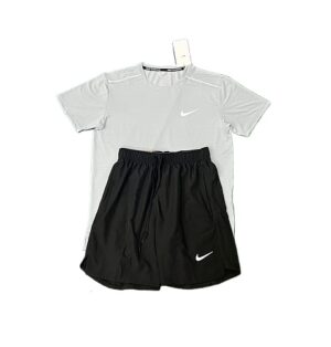 ✅Best Seller 2026 Summer Men Women Matching Set T-Shirt and Shorts Tracksuit 1 - Gray Black, m