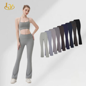 Women's High Waist Flared Yoga Pants 2