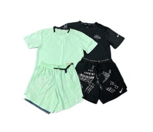 ✅Best Seller 2026 Summer Men Women Matching Set T-Shirt and Shorts Tracksuit 1