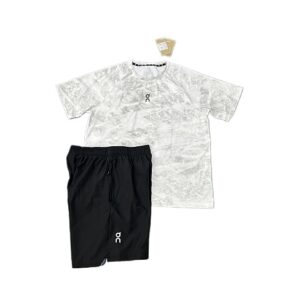 ✅Best Seller 2026 Summer Men Women Matching Set T-Shirt and Shorts Tracksuit 1 - White Black, m