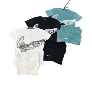 ✅Best Seller 2026 Summer Men Women Matching Set T-Shirt and Shorts Tracksuit 1
