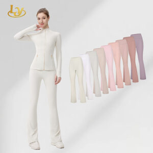 Women's High Waist Flared Yoga Pants 1