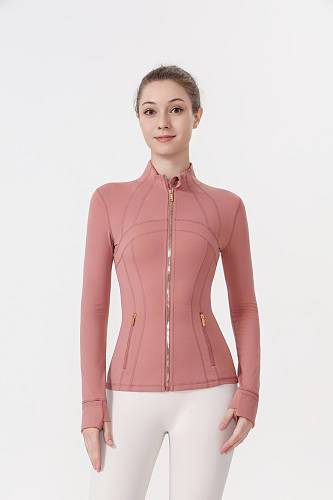 Full Zip Athletic Jacket (gold) 2 - Image 4