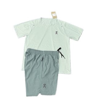 ✅Best Seller 2026 Summer Men Women Matching Set T-Shirt and Shorts Tracksuit 1 - Green green, l