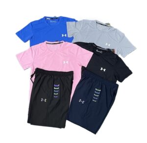 ✅Best Seller 2026 Summer Men Women Matching Set T-Shirt and Shorts Tracksuit 1
