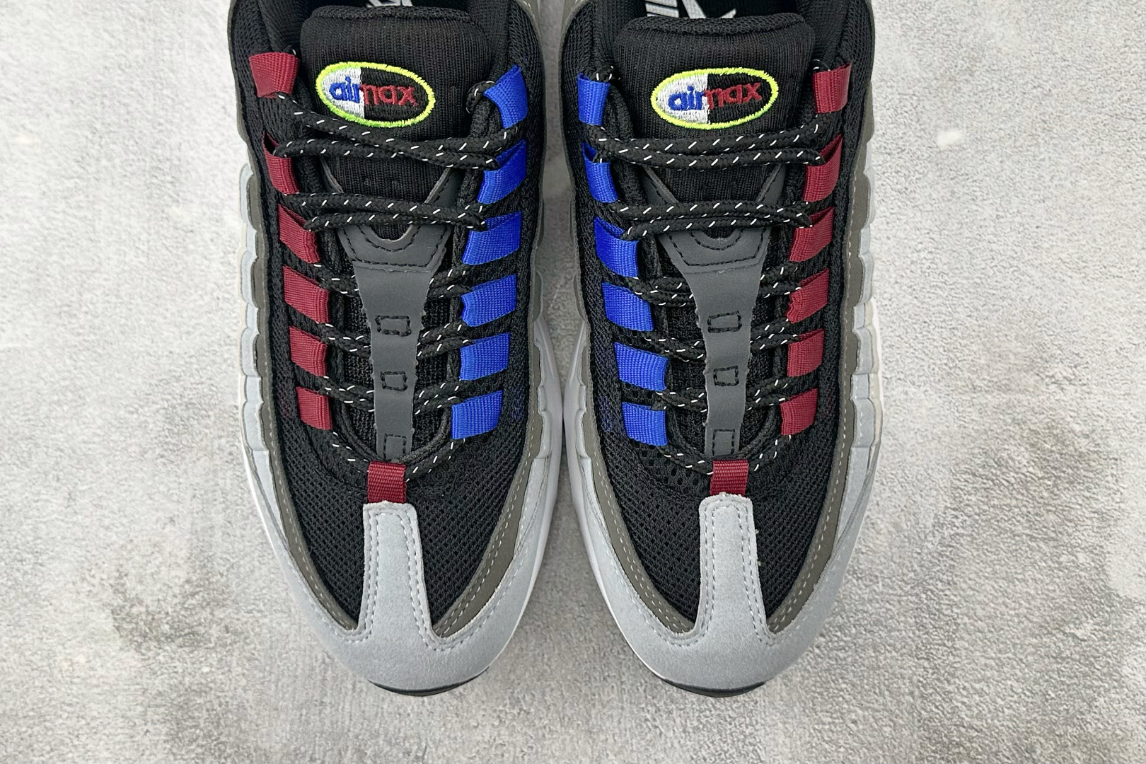 Nike Air Max 95 gray red blue FN7801-001 - Image 9