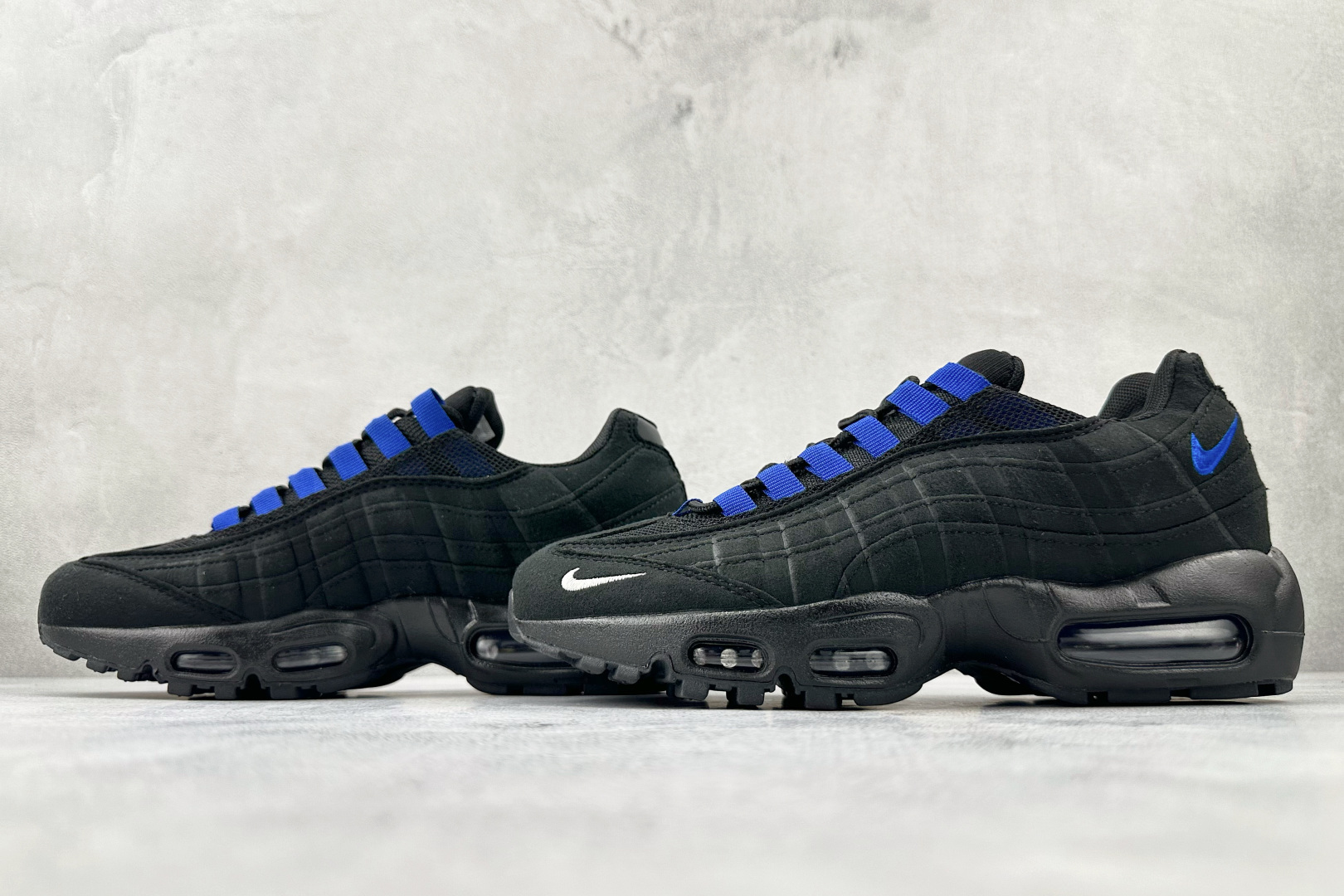 Nike Air Max 95 black and blue FN3876-001 - Image 5