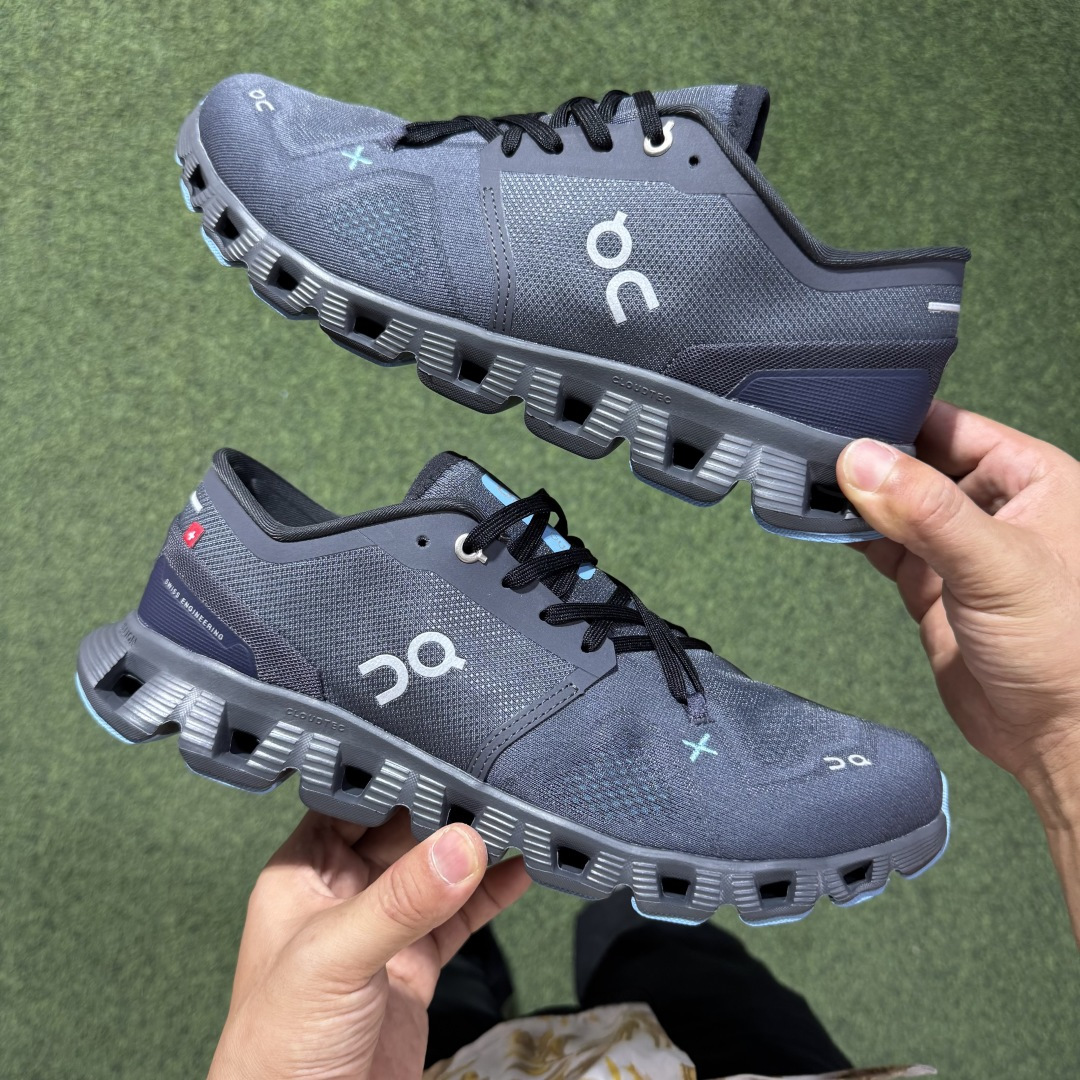 On Cloud X 3 fabric comprehensive sports physical training shock absorption non-slip breathable sweat absorbing lightweight low-top leisure shoes for life
