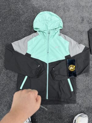 Nike Miller Hooded Jacket - Green coat, XL