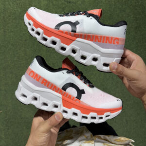 On Cloudmonster 2 white Orange 3WE10110256