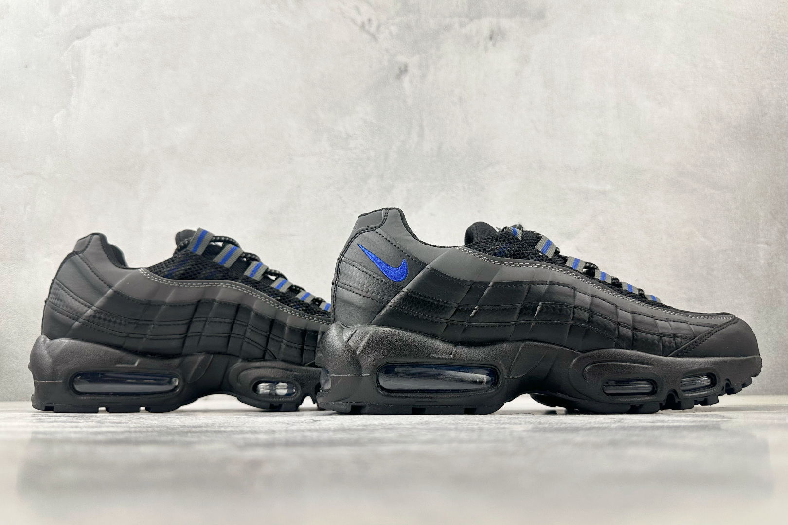 Nike Air Max 95 black and blue DM9104-001 - Image 6