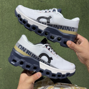 On Cloudmonster 2 white and blue 3ME30560148
