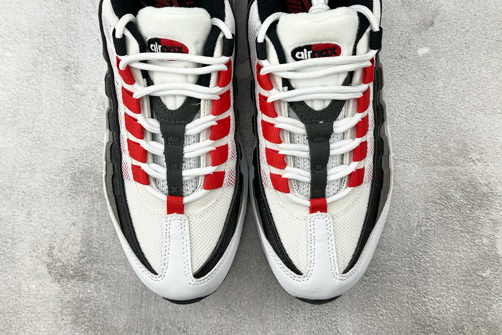 Nike Air Max 95 white, black and red DH9792-100 - Image 9