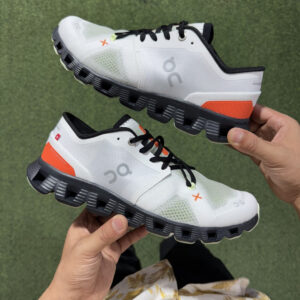 On Cloud X 3 Ivory White orange 60.98699