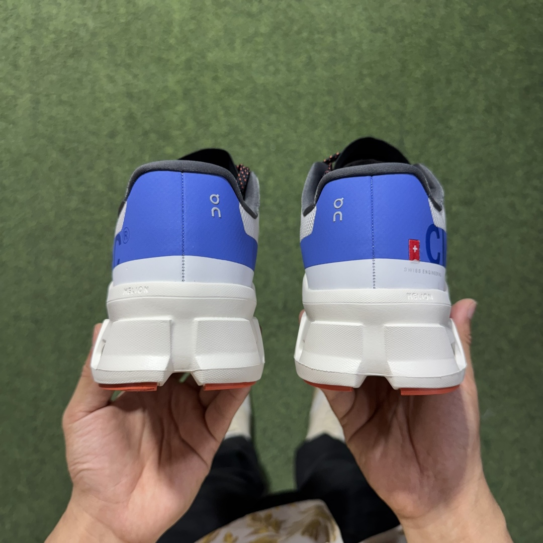 On Cloudmonster sports comfortable fashion trendy technology style fabric low top carbon plate long running running shoes - Image 2
