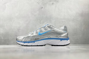 Nike P-6000 metallic platinum silver/white/College Blue CD6404-025